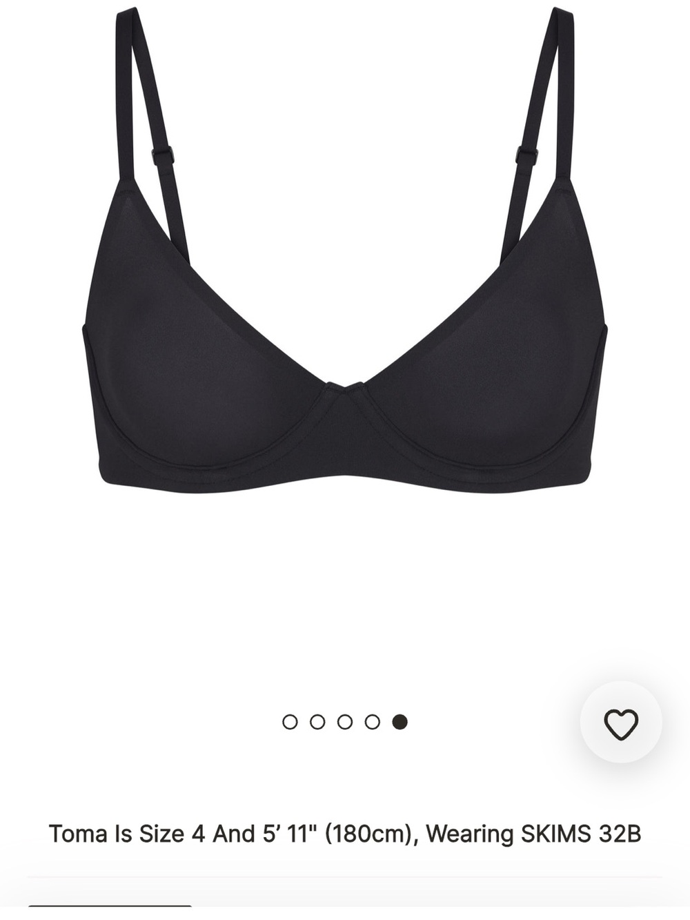 SKIMS fits everybody unlined Demi bra